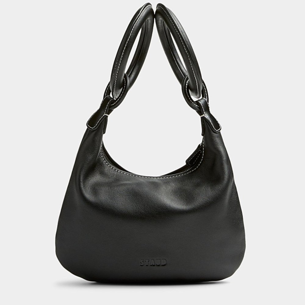 NWT Staud Zeta Bracelet Bag Black